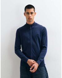 Timberland - Cotton Full Zip Sweater - Lyst