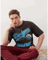'47 - La Dodgers Graphic Print T-Shirt - Lyst