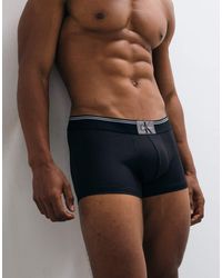 Calvin Klein - Graphic Monogram Micro Low Rise Trunk - Lyst