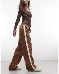 Noisy May - Straight Leg Jersey Trouser - Lyst