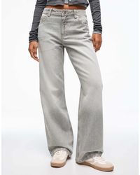 Bershka - baggy Jeans - Lyst