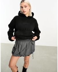 The Couture Club - Teddy Fleece Hoodie - Lyst