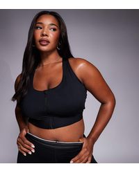 4505 - Curve Icon Active High Support Sports Bra With Removable Padding And Adjustable Straps - Lyst