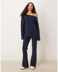 ASOS - Interlock Flared Trackies - Lyst