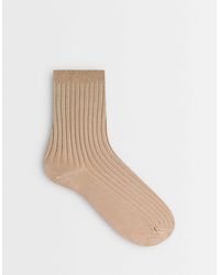 TOPSHOP - Lillie Ribbed Socks - Lyst