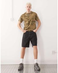 Weekday - Galaxy Baggy Denim Shorts - Lyst
