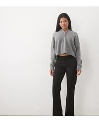 New Look - Bengaline Low Rise Flare Pant - Lyst