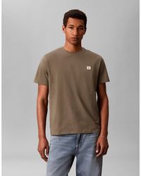 Calvin Klein - Badge Logo T-shirt - Lyst