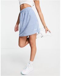 Missguided Co-ord Towelling Tennis Skirt - Blue
