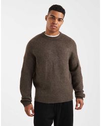 Only & Sons - Long Sleeve Soft Crew Neck Knit - Lyst