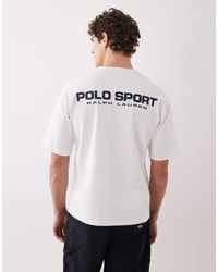 Polo Ralph Lauren - Sport Relaxed Fit Heavyweight Back Print T-Shirt - Lyst
