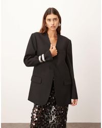 ARRANGE - Ultimate Collarless Blazer - Lyst