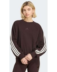 adidas Originals - Adidas Kit 3-Stripes Sweatshirt - Lyst