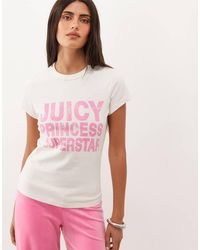 Juicy Couture - Princess Logo Hilton T-shirt - Lyst