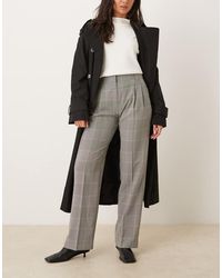 ASOS - Tailored High Waist Pleat Detail Trousers - Lyst