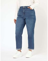 Yours Clothing - Boyfriend Jeans - Lyst