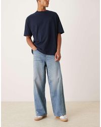 ASOS - Loose Jeans With Side Panels - Lyst