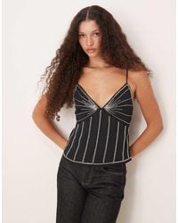 Abercrombie & Fitch - Beaded Cami - Lyst