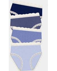 Stripe & Stare - High Rise Knicker Four Pack - Lyst