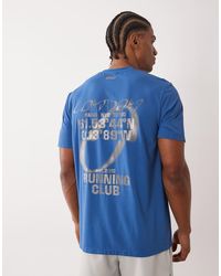 4505 - Nylon Performance Mesh Quick Dry Back Print Running T-Shirt - Lyst