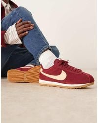 Nike - Cortez Suede Trainers - Lyst