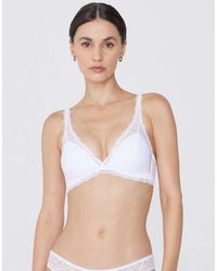 Tezenis - Havana Lace Triangle Bra - Lyst