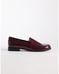 ASOS - Melva Clean Round Toe Loafers - Lyst