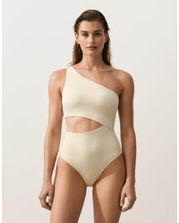 Oysho - Asymmetric Strap Trikini - Lyst