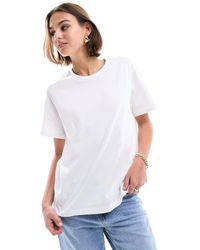 ASOS - T-shirt bianca pesante vestibilità classica - Lyst