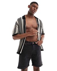 Jack & Jones - Denim Short With Turn Up - Lyst