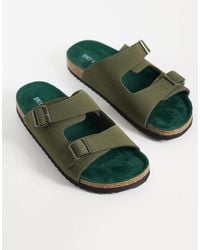 Only & Sons - – pantoletten aus wildlederimitat - Lyst