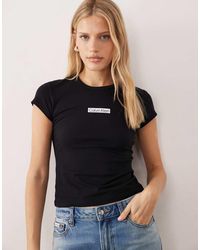 Calvin Klein - Institutional Baby Tee - Lyst