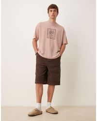 ASOS - Long Length Corduroy Shorts - Lyst