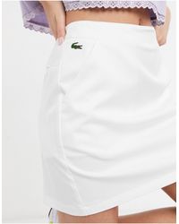 Lacoste Womens Women's Twill Wrap Skirt 