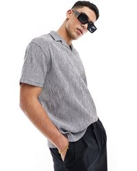 ASOS - Relaxed Polo Shirt With Revere Collar - Lyst