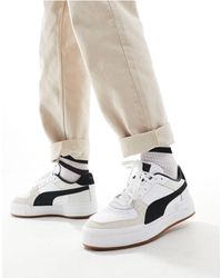 PUMA - Ca pro - sneakers bianche e nere con suola - Lyst