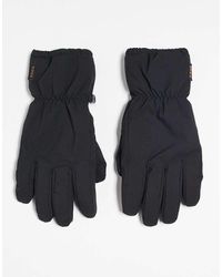 BOSS - Guantes Negros Foris De - Lyst