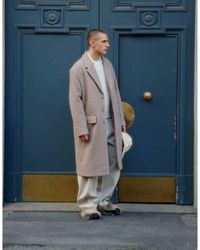 Bershka - Collection Longline Overcoat - Lyst