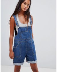 Calvin Klein Salopette corta - Blu