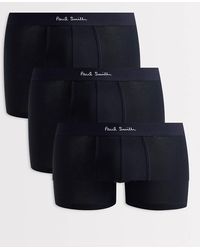 Paul Smith - Trunks 3 Pack With Waistband - Lyst