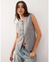 Weekday - – strickweste - Lyst