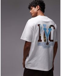 Tommy Hilfiger - Nyc Photo Backprint T-Shirt - Lyst