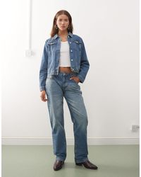 Reclaimed (vintage) - 90s Straight Leg Jean - Lyst