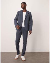 ASOS - Four Way Stretch Skinny Fit Suit Trousers - Lyst