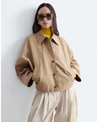 & Other Stories - Cotton Bomber Trench Jacket - Lyst
