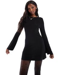 Miss Selfridge - – langärmliges minikleid aus jersey - Lyst