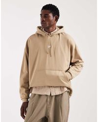 Nike - Club French Terry Oversized Hoodie - Lyst