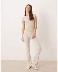 Hollister - Gilly Hicks Loungewear Lightweight Knit Bootleg Trousers Mix & Match - Lyst