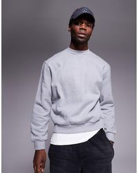 ASOS - – premium – kastiges oversize-sweatshirt - Lyst