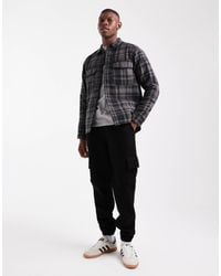 Only & Sons - Quilted Check Jacket - Lyst